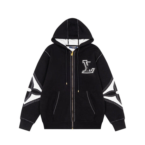 Louis Vuitton Graphic Intarsia Hoodie