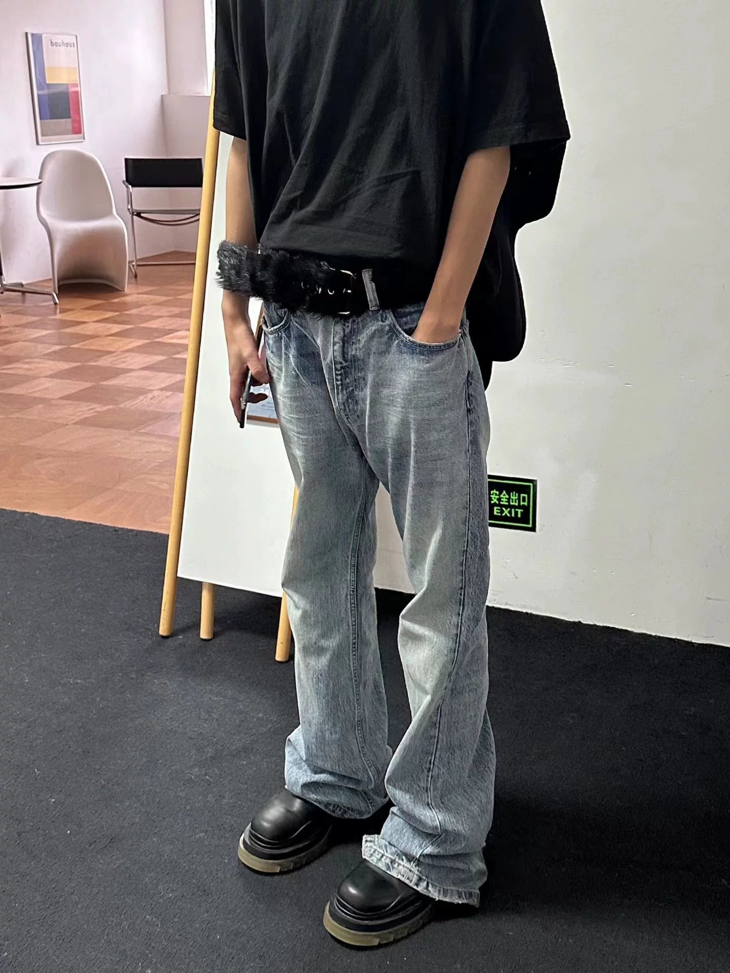 Balenciaga Lost Tape Blue Jeans