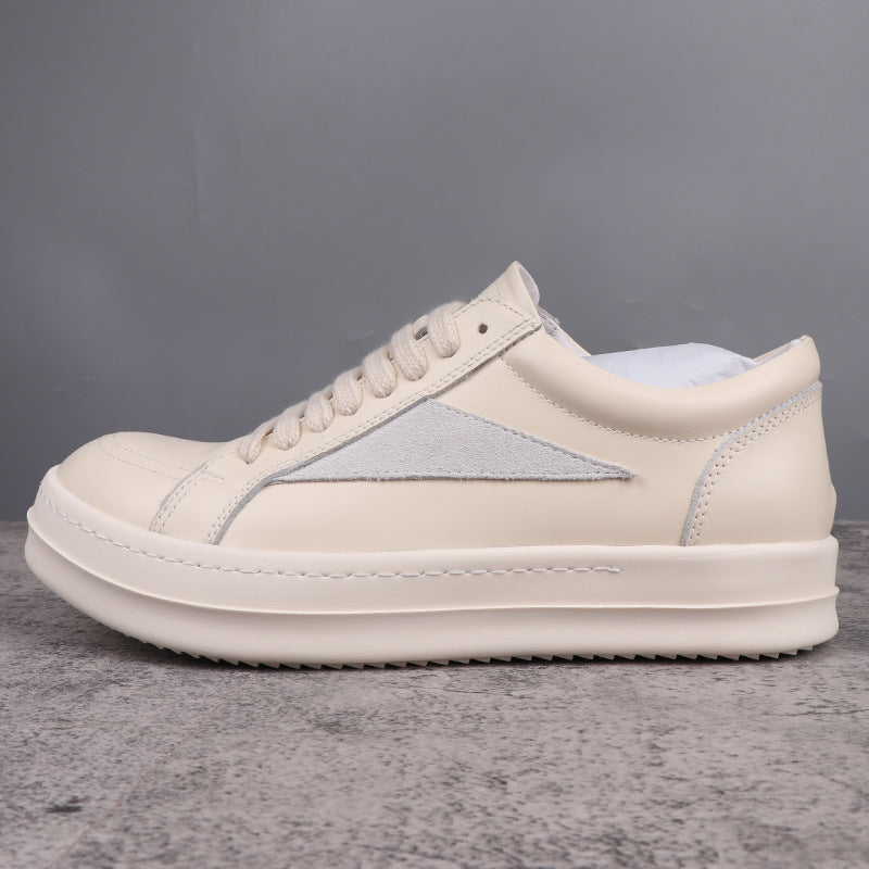 Rick Owens Vans White Leather