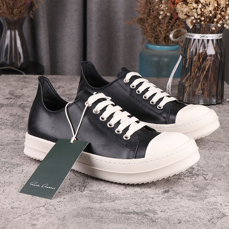 Rick Owens Ramones Low Leather