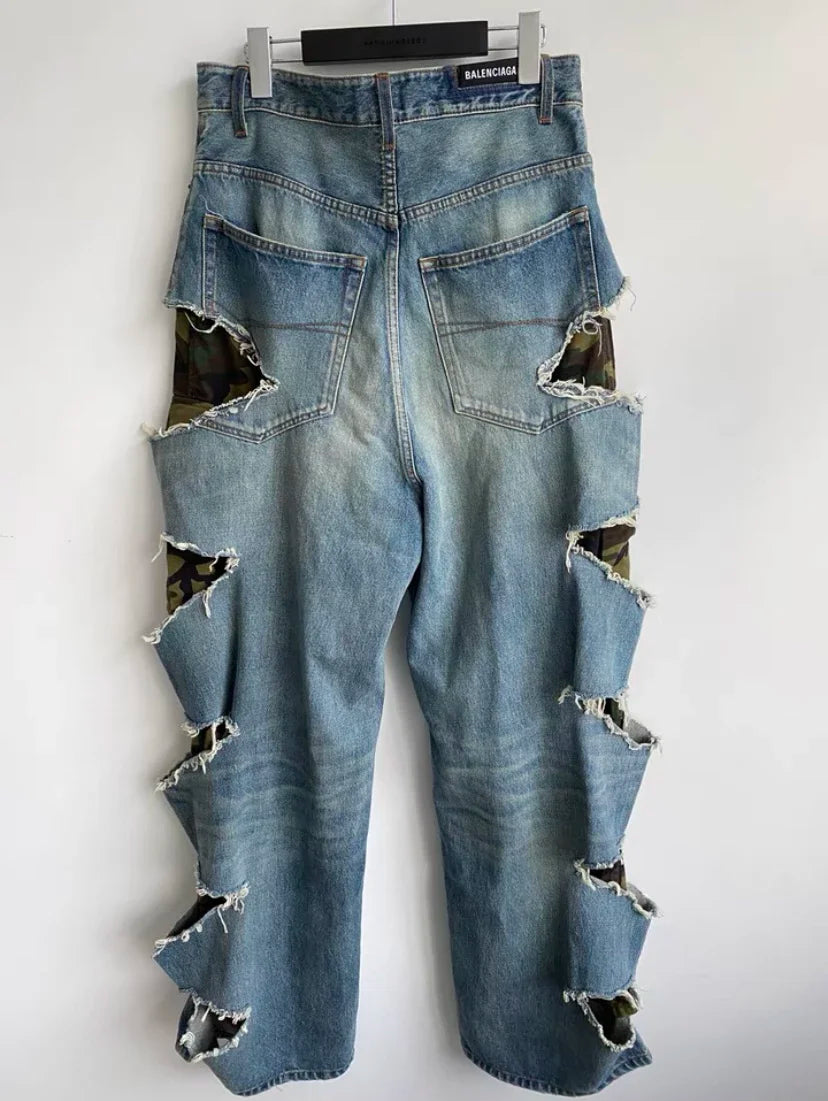 Balenciaga Cammo Cut