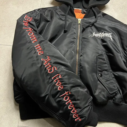 Vetements TFD Black Bomber