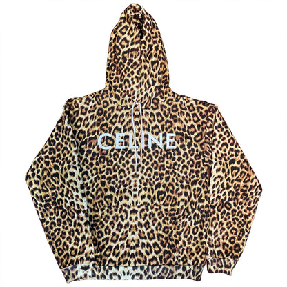 Celine Leopard Hoodie