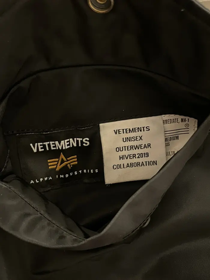 Vetements Alpha Industries Racing Jacket