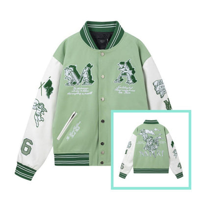 Chaqueta Beisbolera Casual de Mujer