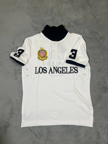Polo Casual Hombre Manga Corta Bordado