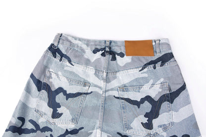 Vetements Cammo Blue Pants