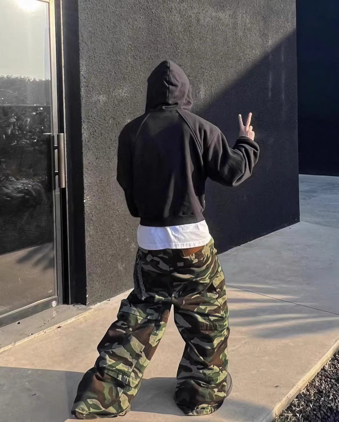 Vetements Cammo Green Cargo Pants