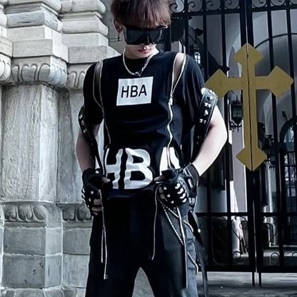HBA Hood By Air Double Zip-Up Shirt