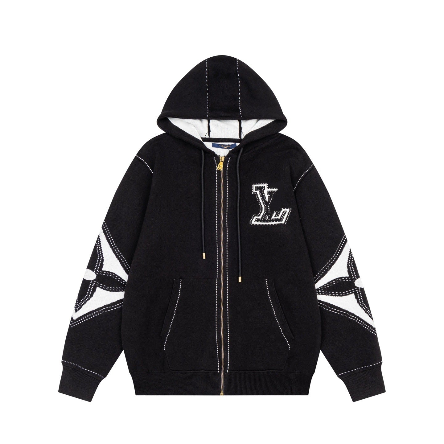 Louis Vuitton Graphic Intarsia Hoodie
