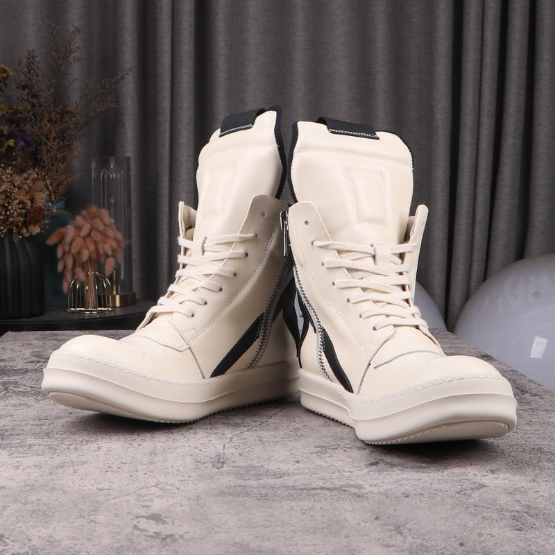 Rick Owens Geobasket Simple Milk