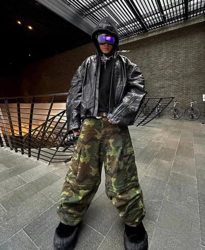 Vetements Cammo Green Cargo Pants