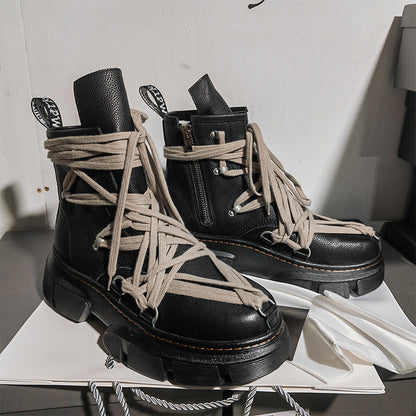 1460 Rick Owens Leather DMXL Platform Megalace