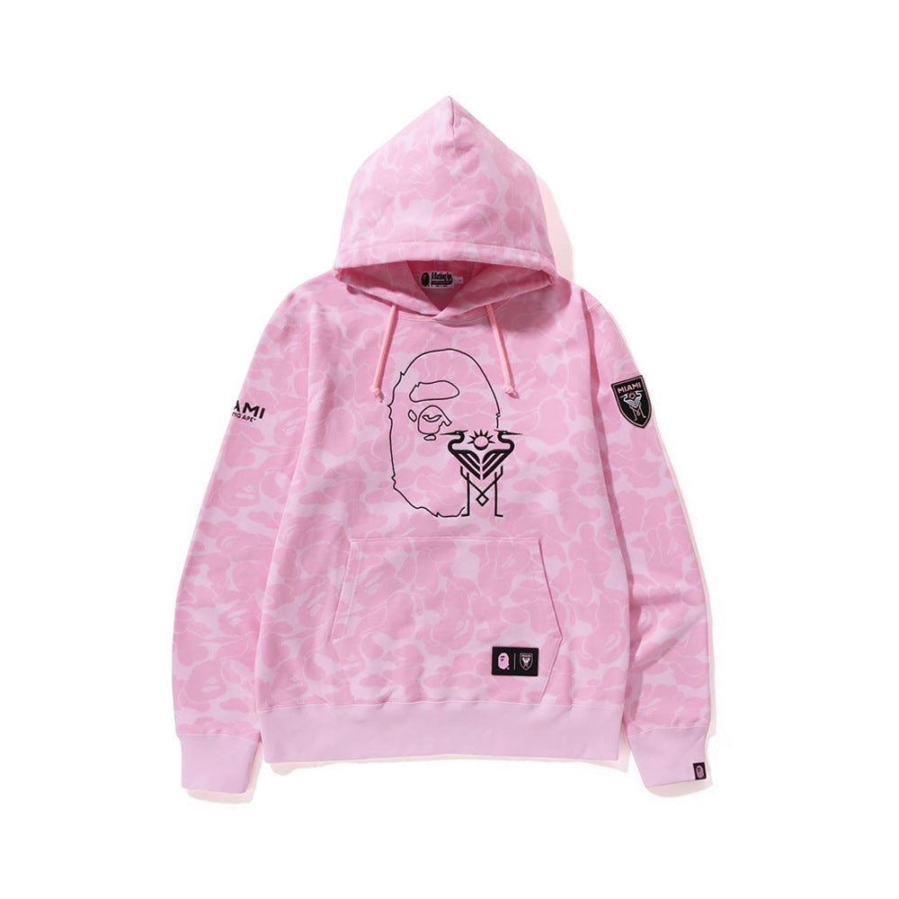 Sudadera con Capucha de Tiburón Bordada 1:1 Estilo Callejero
