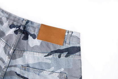 Vetements Cammo Blue Pants