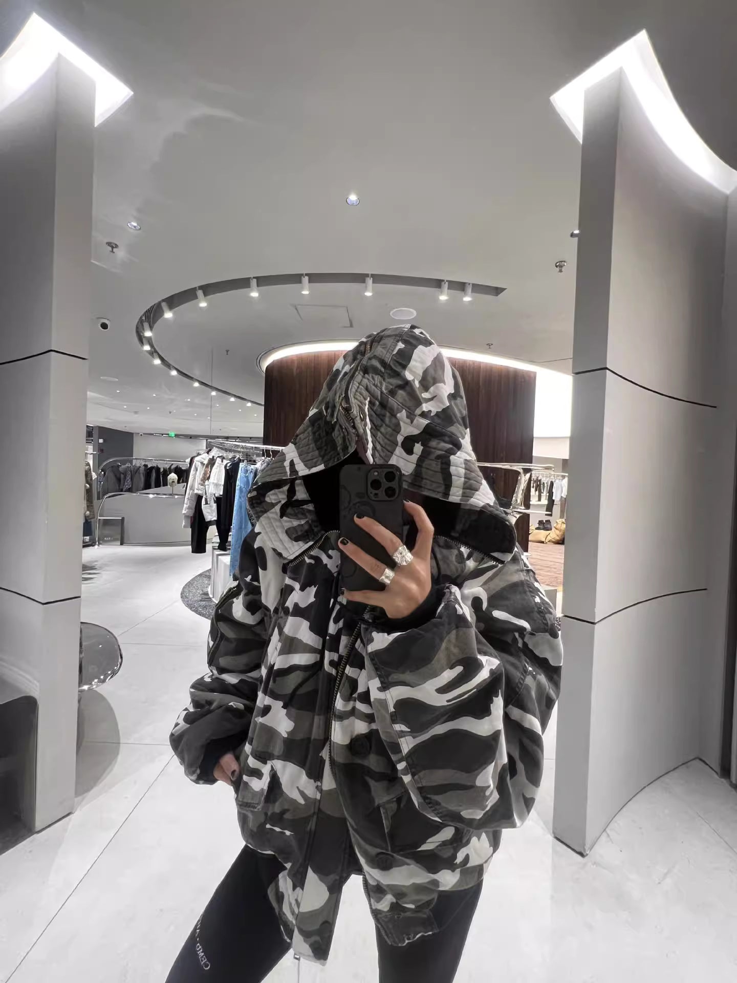 Grailz Projetc Bomber Cammo Jacket