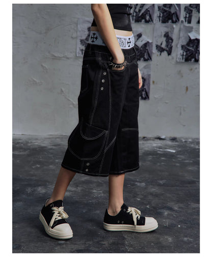 PAIKI Tribal Multipocket Jorts