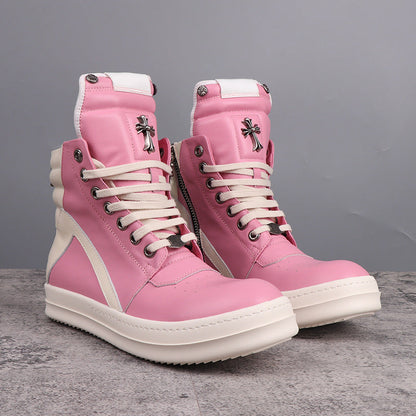 Rick Owens Geobasket x Chrome Hearts