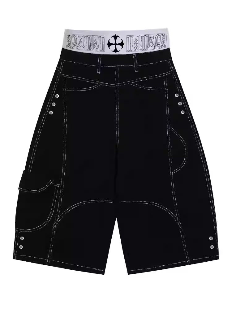 PAIKI Tribal Multipocket Jorts