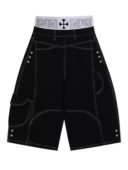 PAIKI Tribal Multipocket Jorts