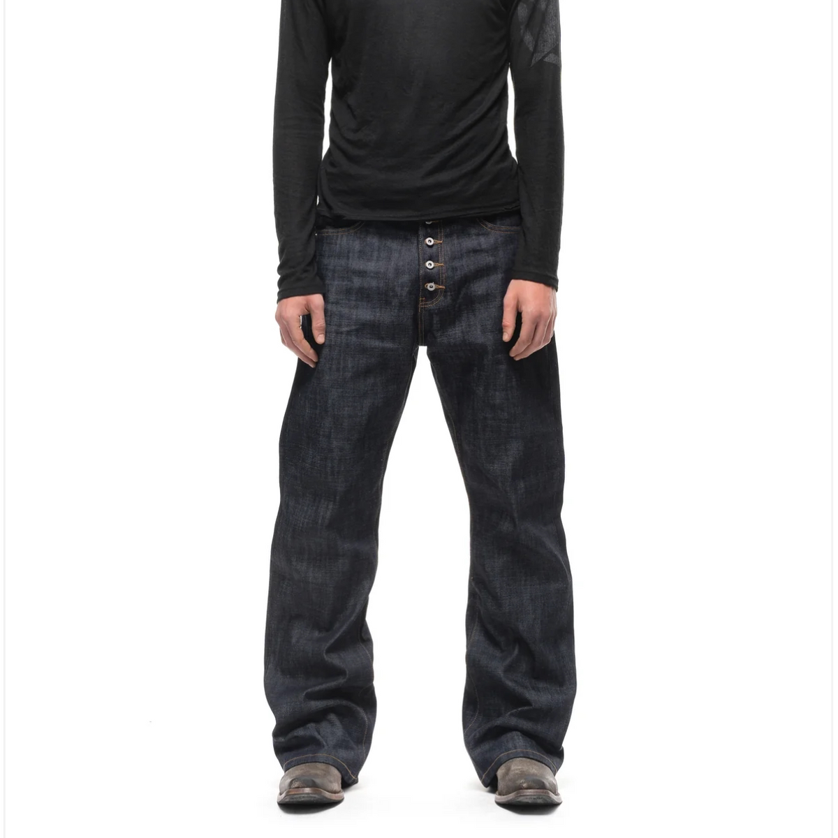 Vaqueros Selvedge Baggy Denim