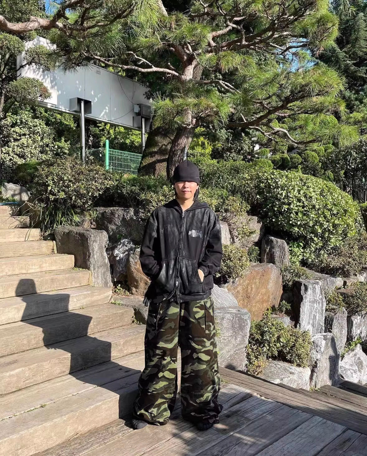 Vetements Cammo Green Cargo Pants