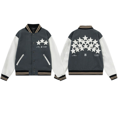 Chaqueta Beisbolera Casual de Mujer