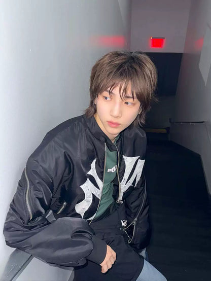 Mowalola Bomber Runway Zip-Up
