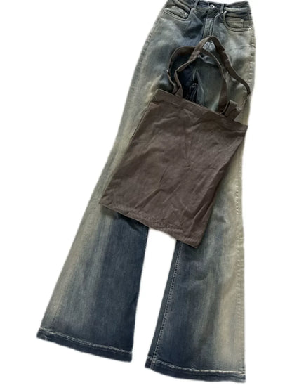 Rick Owens Bolan Bootcut Blue Wash