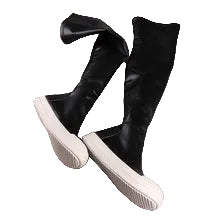 Rick Owens Fetish High Over-Knee Shoes