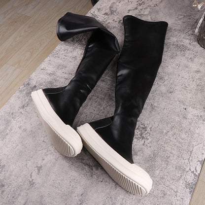 Rick Owens Fetish High Over-Knee Shoes