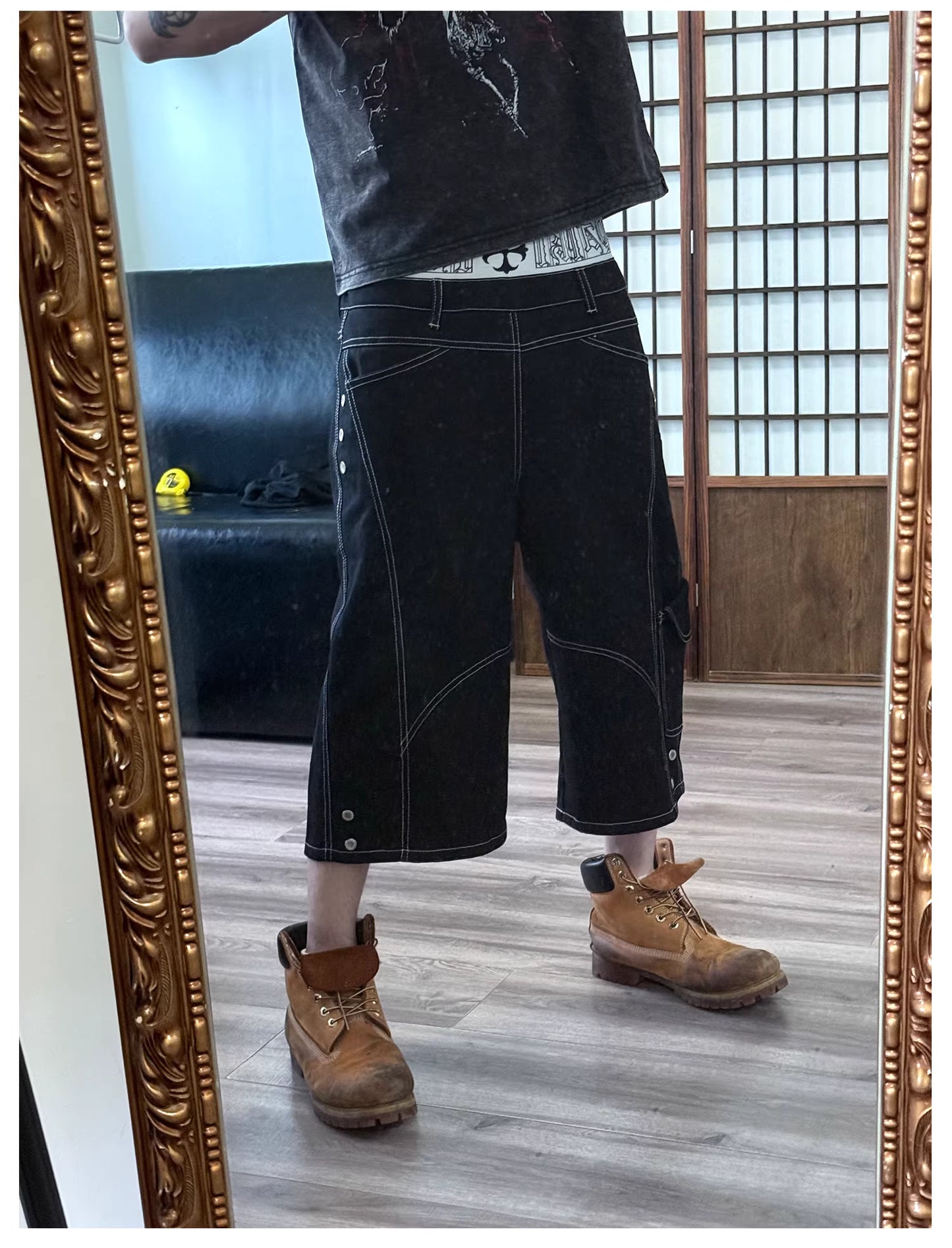 PAIKI Tribal Multipocket Jorts