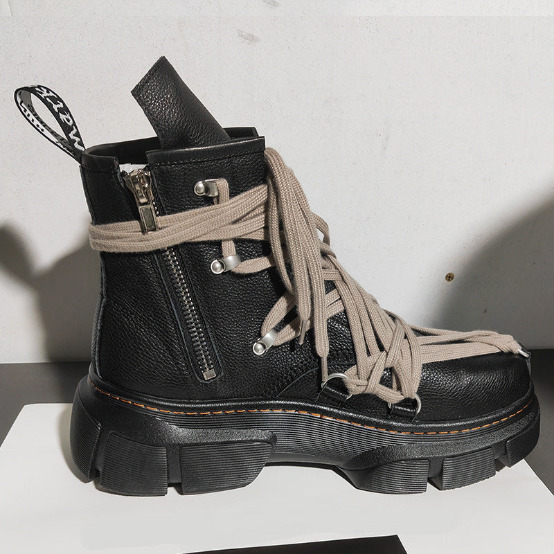 1460 Rick Owens Leather DMXL Platform Megalace