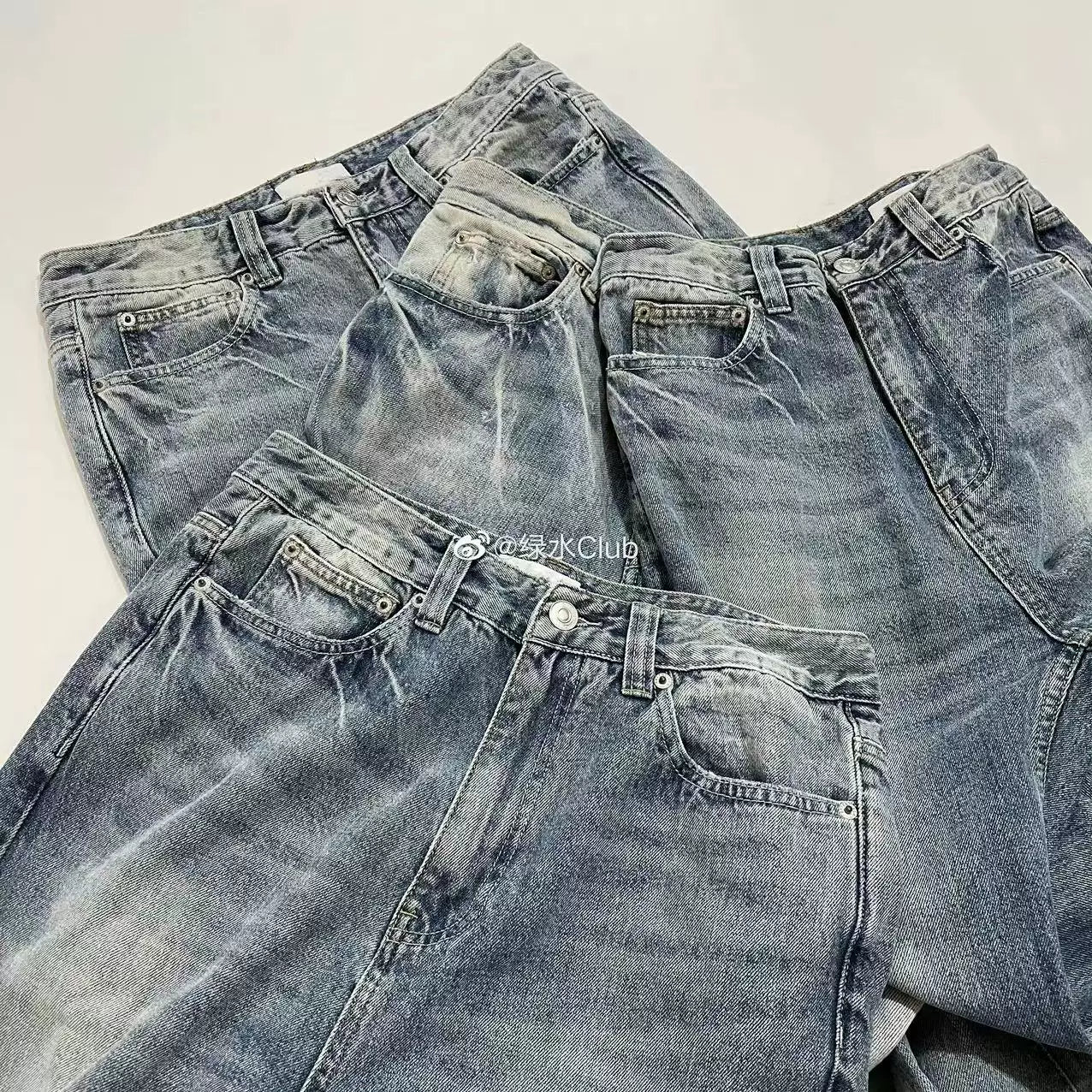 Balenciaga Lost Tape Blue Jeans