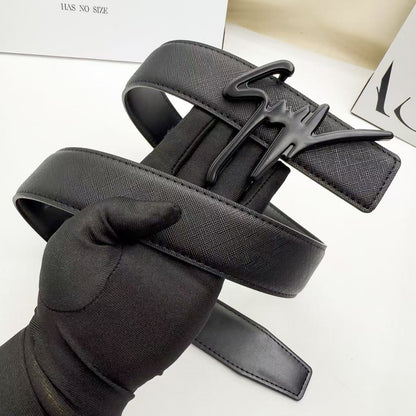 Cinturón de Piel Casual para Hombre