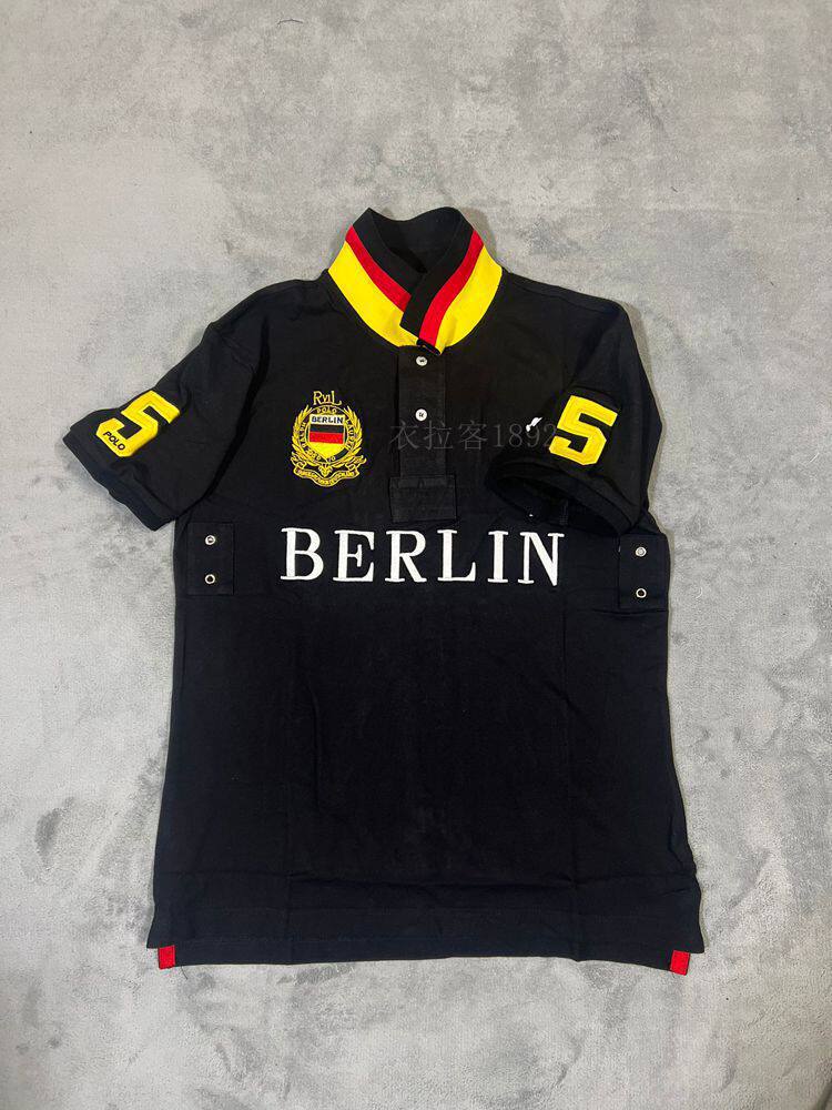 Polo Casual Hombre Manga Corta Bordado