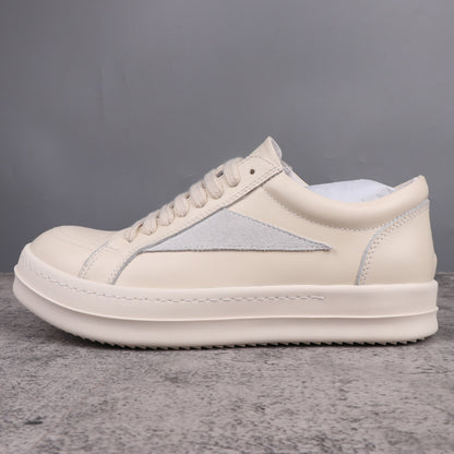 Rick Owens Vans White Leather