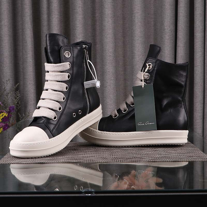 Rick Owens Ramones Jumbolace DRKSHDW Cuero