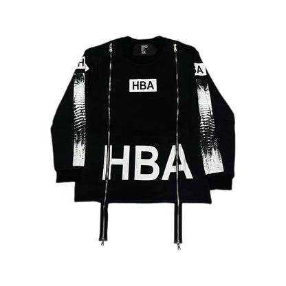 HBA X-Ray Sleeved Shirt Double Zip-Up