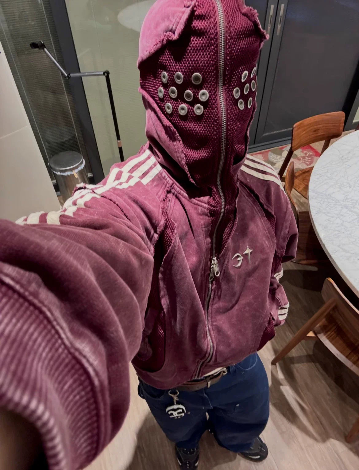 Adidas x Thug Club Full Zip Up