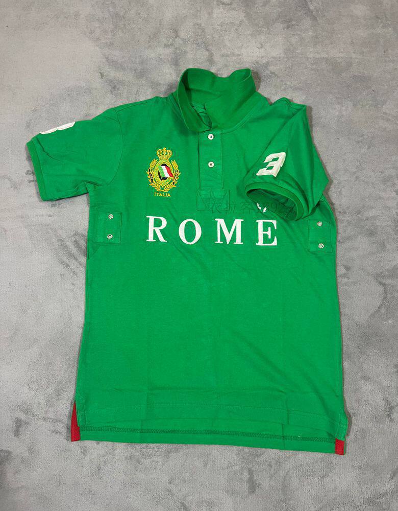 Polo Casual Hombre Manga Corta Bordado