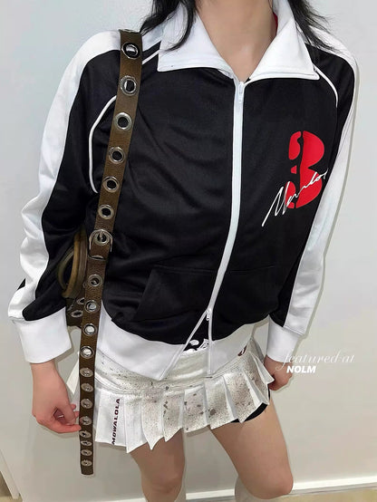 Mowalla Black & White Hoodie