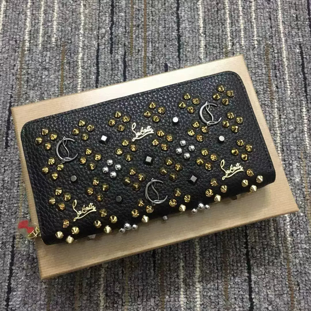 Cartera Clutch Tachuelas Mujer