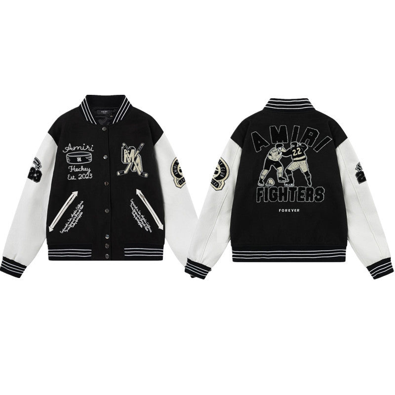 Chaqueta Beisbolera Casual de Mujer