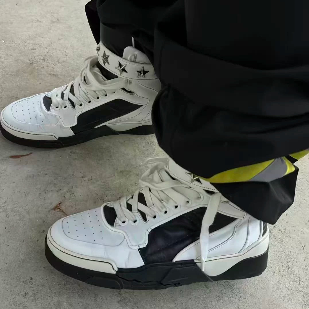 Star Retro High-Top Sneakers