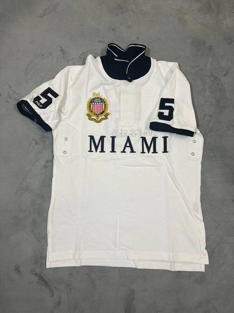 Polo Casual Hombre Manga Corta Bordado