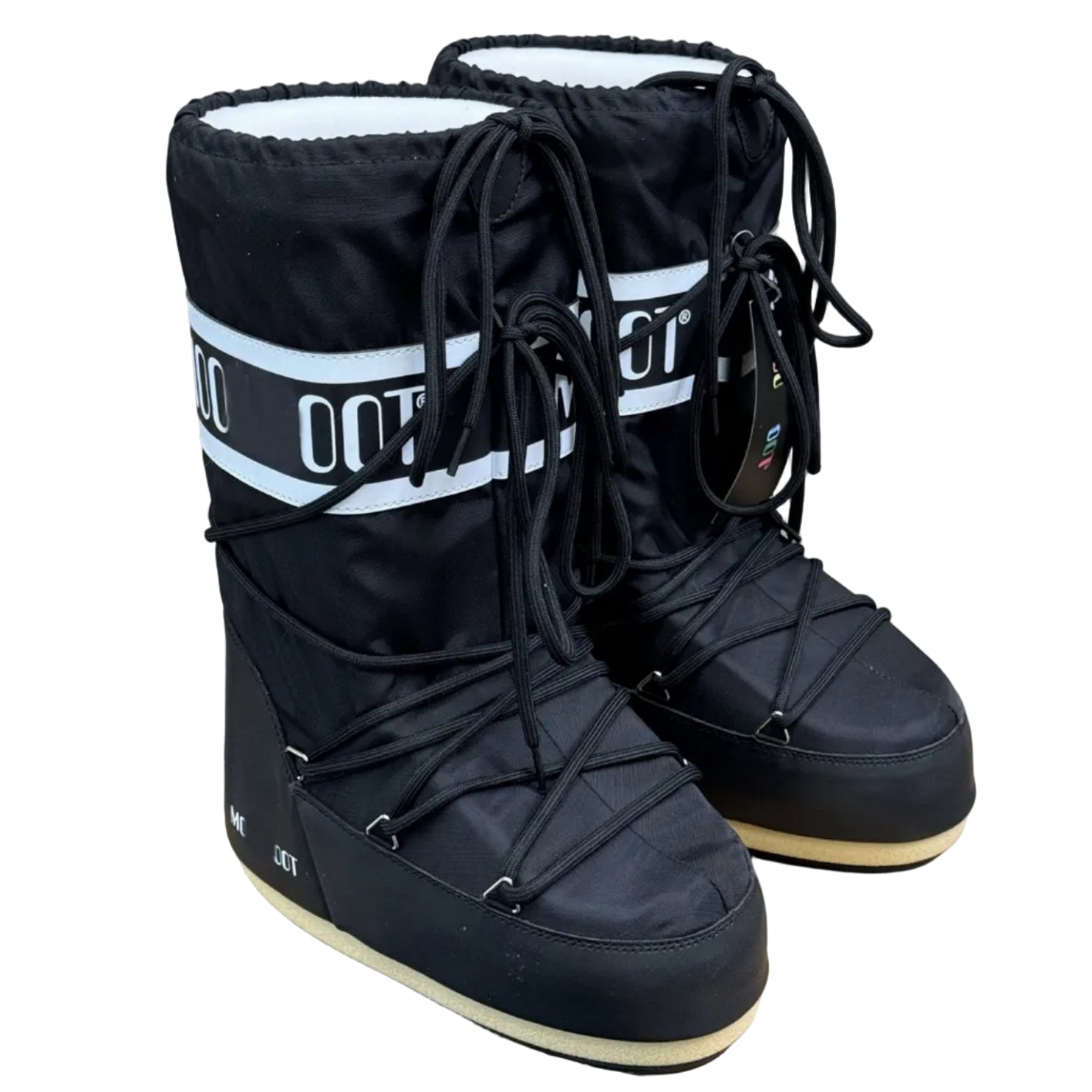Botas de Nieve con Cordones y Forro de Piel