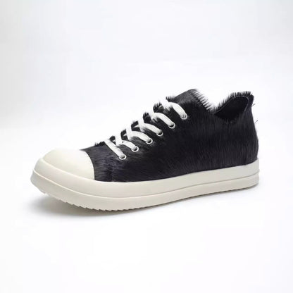 Rick Owens Ramones Pony Hair DRKSHDW Low