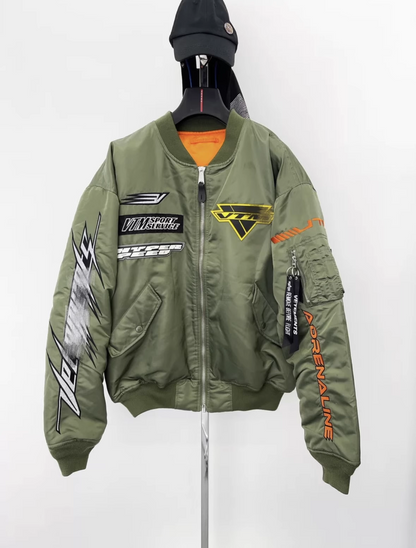 Vetements Alpha Racing Green Bomber