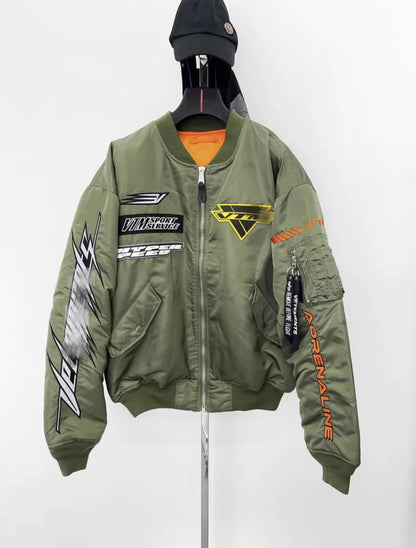 Vetements Alpha Racing Green Bomber